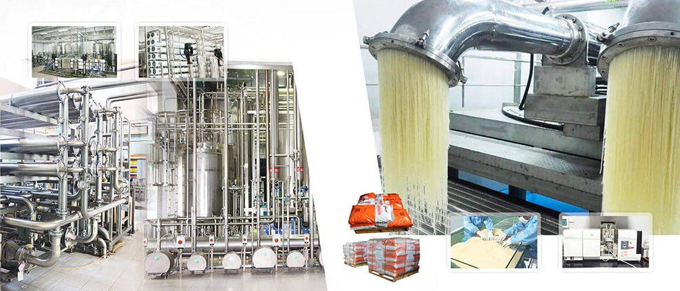 SHANGSHUI FUYUAN GELATIN CO. productielijn van de fabrikant